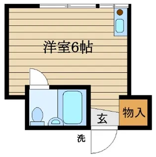 東京都練馬区小竹町2【アパート】の間取り