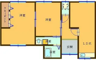 愛媛県新居浜市河内町【一戸建】の間取り