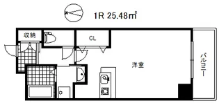 アルコプレイス【4階】の間取り