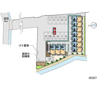 レオパレス勇峰【1階】の地図