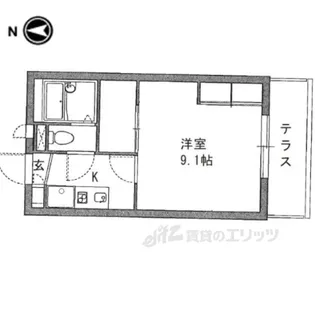 レオパレスSOPHIA【1階】の間取り
