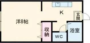 ゆうゆうハイツ【2階】の間取り