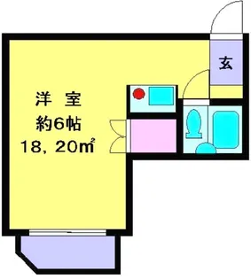 メゾン・トワゾー八王子【4階】の間取り