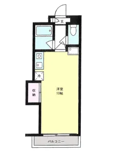 パレスパルテノン【5階】の間取り