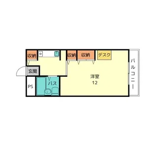 一條館 I【4階】の間取り