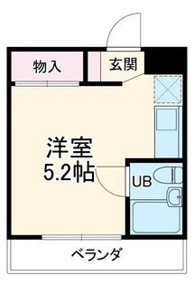 ハウスAG【3階】の間取り