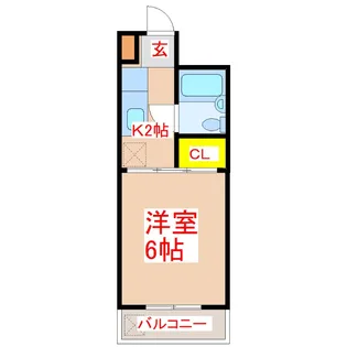 白石ビル【2階】の間取り