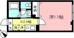 ハイツ桜【1階】の間取り