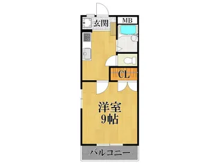 メゾン小百合園【1階】の間取り