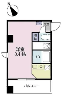 ケーエスビル【5階】の間取り