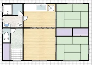 静岡県袋井市久能【一戸建】の間取り