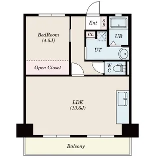 アイボリーシャトー【1階】の間取り