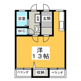 パレットビル【2階】の間取り