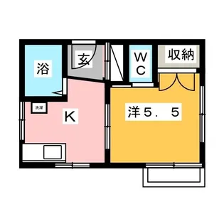 地曳ハウス【2階】の間取り