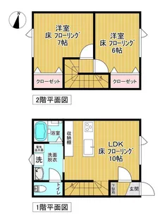 ハッピー北央Aの間取り