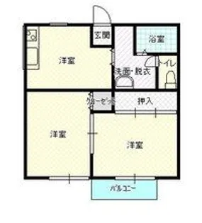 サングランデ創【1階】の間取り