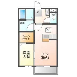 シャルマン高茶屋【2階】の間取り