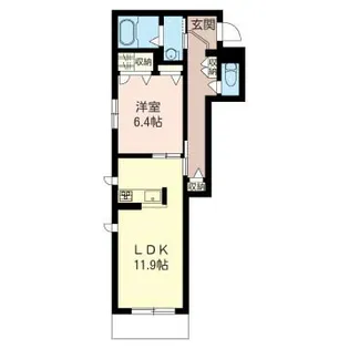 Iris・Court【1階】の間取り