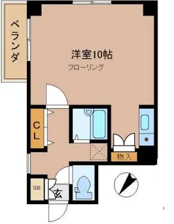 グランドゥール【5階】の間取り