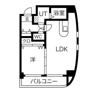 エクセレント平岸【5階】の間取り