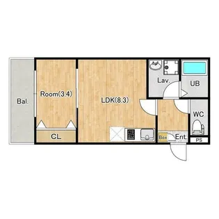 ジーメゾン綾瀬寺尾中【3階】の間取り
