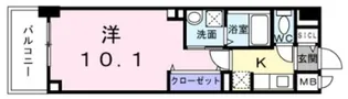 グリーンフィールドH【3階】の間取り