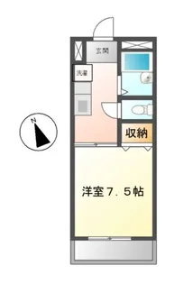 レスポール I【2階】の間取り