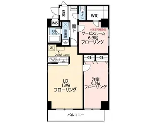 セグエ【3階】の間取り