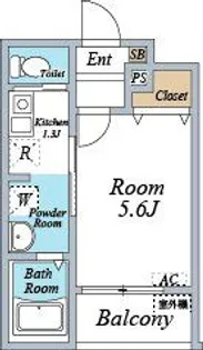 神奈川県海老名市東柏ケ谷4【アパート】の間取り