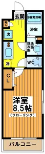 東京都杉並区方南1【マンション】の間取り