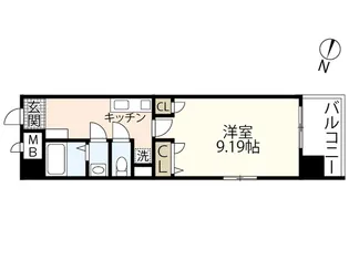 第16友建ビル【5階】の間取り