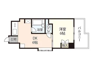 光レジデンス【7階】の間取り
