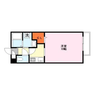 ヴィラタッツミー【1階】の間取り