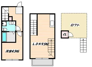 千葉県市川市湊新田1【アパート】の間取り