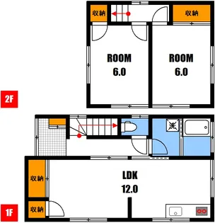 広島県広島市安佐南区緑井8【一戸建】の間取り