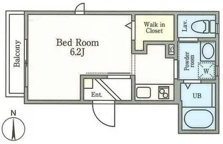 ラフィネ【1階】の間取り