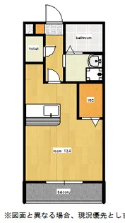 シュケット泉中央【3階】の間取り