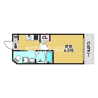 大阪府大阪市阿倍野区北畠1【マンション】の間取り