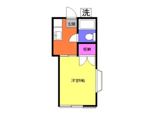 第3光丸荘【2階】の間取り