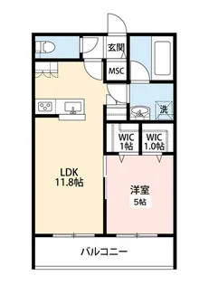 Maison Yuki【2階】の間取り