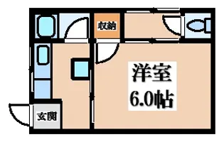 青葉荘【1階】の間取り