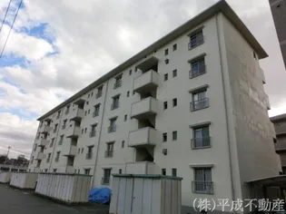 山王団地A【4階】の外観