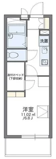レオパレスS【1階】の間取り