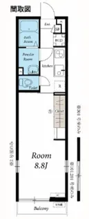 埼玉県戸田市喜沢2【マンション】の間取り