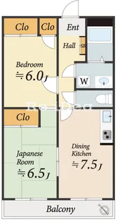 リバーサイド西八王子【3階】の間取り