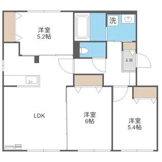 GLACIA N32【3階】の間取り