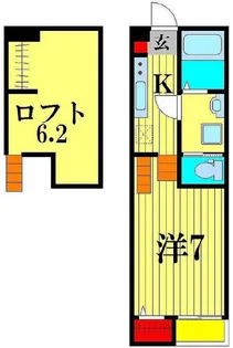 アーバンハウス上本郷【1階】の間取り