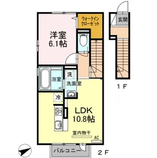 グランメゾン【2階】の間取り