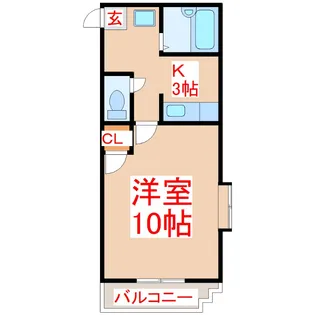 コンフォール上本町【5階】の間取り