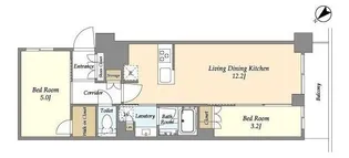 グランカーサ瑞江【2階】の間取り